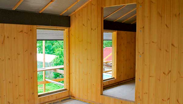 Панели cross-laminated timber (CLT)