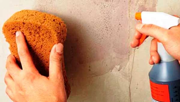 удалить старые обои со стен